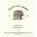 Freemark Abbey Napa Valley Merlot 2018 Front Label