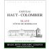 Chateau Haut-Colombier 2018 Front Label