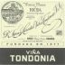 R. Lopez de Heredia Vina Tondonia Gran Reserva 1978 Front Label