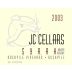 Jeff Cohn Cellars Rockpile Vineyard Haley's Reserve Syrah 2003 Front Label