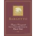 Bargetto Santa Cruz Mountains Pinot Noir 2022 Front Label