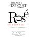 Domaine du Tariquet Rose de Pressee 2020 Front Label