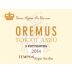 Oremus Tokaji Aszu 5 Puttonyos (500ML) 2014 Front Label