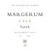 Margerum Uber Syrah 2017 Front Label