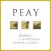 Peay Vineyards Estate Chardonnay 2019 Front Label
