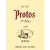 Protos Reserva 2018 Front Label