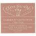 Clos du Val Napa Valley Cabernet Sauvignon 1984 Front Label