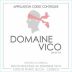 Domaine Vico Vin de Corse Rose 2020 Front Label
