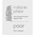 Melanie Pfister Paar Pinot Blanc 2020 Front Label