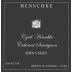 Henschke Cyril Cabernet Sauvignon 1999 Front Label