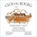 Domaine Huet Clos du Bourg Sec 2024 Front Label