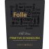 Luccarelli Primitivo di Manduria Folle 2013 Front Label