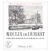 Chateau Duhart-Milon Moulin de Duhart 2017 Front Label