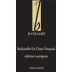 B Cellars Beckstoffer Dr. Crane Vineyard Cabernet Sauvignon 2017 Front Label