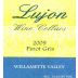 Lujon Wine Cellars Pinot Gris 2009 Front Label