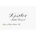 Kistler Vineyards Kistler Vineyard Pinot Noir 2000 Front Label