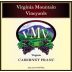 Virginia Mountain Vineyards Cabernet Franc 2011 Front Label