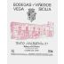 Tempos Vega Sicilia Valbuena 5 Tinto 1990 Front Label