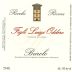 Figli Luigi Oddero Barolo Rocche Rivera 2013 Front Label