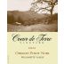 Coeur de Terre Vineyard Pinot Noir 2012 Front Label