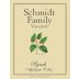 Schmidt Family Vineyards Syrah 2009 Front Label