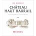 Chateau Haut Barrail Cru Bourgeois 2018 Front Label
