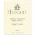 Hendry Pinot Noir 2021 Front Label