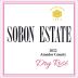 Sobon Estate Rose 2022 Front Label
