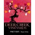 Deer Creek Vineyards Pinot Noir 2015 Front Label