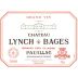 Chateau Lynch-Bages (torn foil capsule) 2000 Front Label