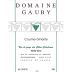 Domaine Gauby Coume Gineste Cotes Catalanes Blanc 2015 Front Label