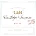 Cartlidge & Browne Merlot 2018 Front Label