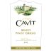 Cavit Pinot Grigio 2015 Front Label