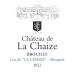 Chateau de la Chaize Brouilly La Chaize Monopole 2022 Front Label