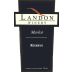 Landon Winery Reserve Merlot 2008 Front Label
