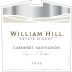 William Hill Central Coast Cabernet Sauvignon 2009 Front Label