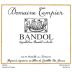 Domaine Tempier Bandol Rouge 2019 Front Label