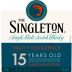 The Singleton 15 Year Glendullan Single Malt Scotch Whisky Front Label