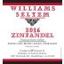 Williams Selyem Fanucchi-Wood Road Zinfandel 2016 Front Label