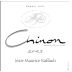 Jean-Maurice Raffault Chinon Rose 2023 Front Label