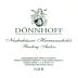 Donnhoff Niederhauser Hermannshohle Riesling Auslese Goldkapsel (375ML half-bottle) 2022 Front Label