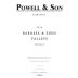 Powell & Son Barossa and Eden Valley Shiraz 2016 Front Label