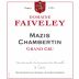 Faiveley Mazis-Chambertin Grand Cru 2021 Front Label