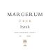 Margerum Uber Syrah 2018 Front Label