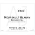 Domaine Antoine Jobard Meursault Blagny Premier Cru 2023 Front Label