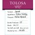 Tolosa Winery Edna Ranch 1772 Syrah 2007 Front Label