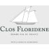 Clos Floridene Blanc 2018 Front Label
