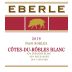 Eberle Cotes-du-Robles Blanc 2019 Front Label