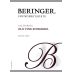 Beringer Founders Estate Old Vine Zinfandel 2007 Front Label