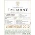 Champagne Telmont Vinotheque Brut 2012 Front Label